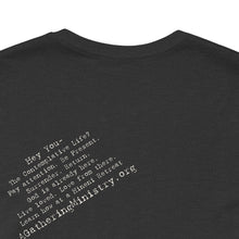 Load image into Gallery viewer, Bella soft- neutral Hineni Paragraph logo- back
