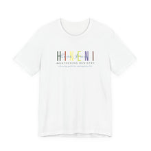 Load image into Gallery viewer, Bella Soft Hineni Colorful logo in dark color Short Sleeve Tees

