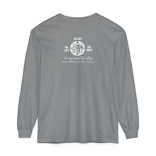 Load image into Gallery viewer, Comfort Colors Pilgrim Long Sleeve Tee  with back logo
