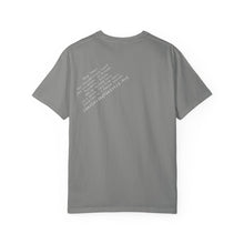 Load image into Gallery viewer, Comfort Colors Tshirt Retreating You  Hineni Logo with back Hey You

