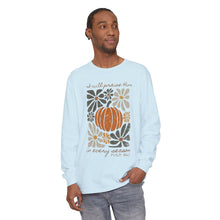Load image into Gallery viewer, I will praise Him- Long Sleeve T-Shirt, Autumn Psalm 104 Design
