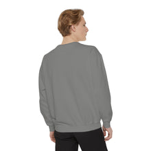 Load image into Gallery viewer, Hineni Awakening Retreat Garment-Dyed Sweatshirt design front only
