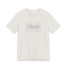 Load image into Gallery viewer, Bella soft- neutral Hineni Paragraph logo- back
