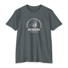 Load image into Gallery viewer, Heathered Hineni Retreating You "Here I Am" T-Shirt
