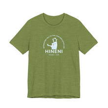 Load image into Gallery viewer, Belle Soft Heather Retreating you Hineni shirt with back

