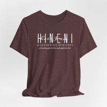 Load image into Gallery viewer, Belle soft Fall colors multi Hineni logo T-Shirt
