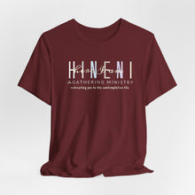 Load image into Gallery viewer, Belle soft Fall colors multi Hineni logo T-Shirt
