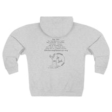 Load image into Gallery viewer, Hineni Logo with Lived Love back - Women's Zip Hoodie
