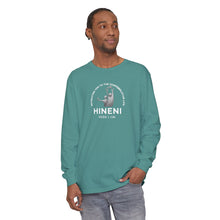 Load image into Gallery viewer, HINENI Presence 'Here I Am' Long Sleeve T‑Shirt
