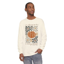 Load image into Gallery viewer, I will praise Him- Long Sleeve T-Shirt, Autumn Psalm 104 Design
