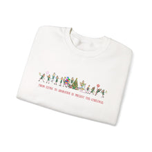 Load image into Gallery viewer, Hineni Elfing &amp; Adoring Christmas Crewneck Sweatshirt
