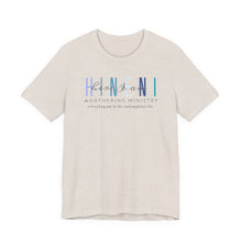 Load image into Gallery viewer, Belle soft Fall colors multi Hineni logo T-Shirt
