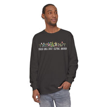 Load image into Gallery viewer, Just elfing around- comfort colors Long Sleeve T-Shirt
