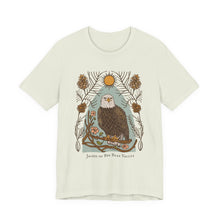 Load image into Gallery viewer, Bella soft Eagle Proverbs 30:18-19 for Jackie in natural colors with back verse
