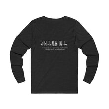 Load image into Gallery viewer, Hineni Here I am Breathe In &amp; Out Long Sleeve Tee
