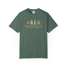 Load image into Gallery viewer, Comfort Colors Hineni Fall Tshirt with Jesus Mercy on Back

