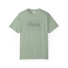 Load image into Gallery viewer, Hineni Here I am Paragraph with Subtle Back Script
