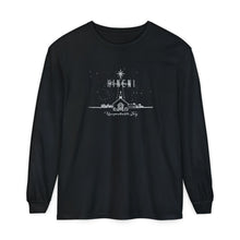 Load image into Gallery viewer, Comfort Colors Long Sleeve T-Shirt — Hineni Christmas Design
