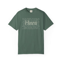 Load image into Gallery viewer, Hineni Here I am Paragraph with Subtle Back Script

