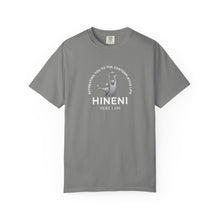 Load image into Gallery viewer, Comfort Colors Tshirt Retreating You  Hineni Logo with back Hey You

