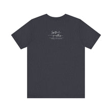 Load image into Gallery viewer, Debbies - Meister Eckhart quote with Wildflowers dark heathered Tee
