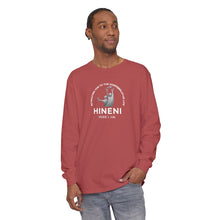 Load image into Gallery viewer, HINENI Presence 'Here I Am' Long Sleeve T‑Shirt
