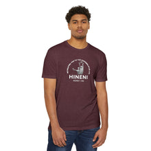 Load image into Gallery viewer, Heathered Hineni Retreating You "Here I Am" T-Shirt
