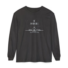 Load image into Gallery viewer, Comfort Colors Long Sleeve T-Shirt — Hineni Christmas Design
