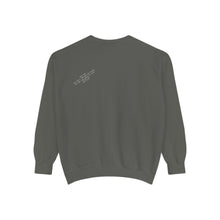 Load image into Gallery viewer, Equanimity Quote on Calm Waters Crewneck
