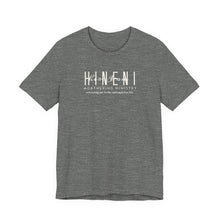 Load image into Gallery viewer, Bella soft - Hineni Logo on natural colors - heathered with back
