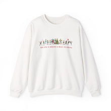 Load image into Gallery viewer, Hineni Elfing &amp; Adoring Christmas Crewneck Sweatshirt
