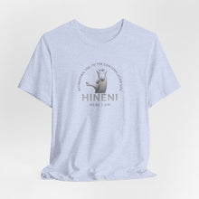 Load image into Gallery viewer, Belle Soft Heather Retreating you Hineni shirt with back
