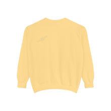 Load image into Gallery viewer, Equanimity Quote on Calm Waters Crewneck
