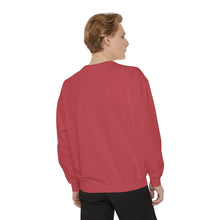 Load image into Gallery viewer, Hineni Awakening Retreat Garment-Dyed Sweatshirt design front only
