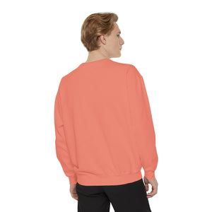 Hineni Awakening Retreat Garment-Dyed Sweatshirt design front only