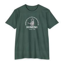 Load image into Gallery viewer, Heathered Hineni Retreating You "Here I Am" T-Shirt
