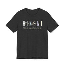 Load image into Gallery viewer, Bella Soft Hineni Colorful logo in dark color Short Sleeve Tees

