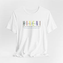 Load image into Gallery viewer, Bella Soft Hineni Colorful logo in dark color Short Sleeve Tees
