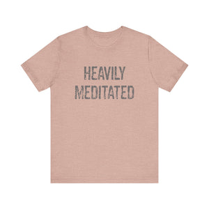 Heavily Meditated Hineni Unisex Jersey Short Sleeve Tee