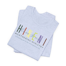 Load image into Gallery viewer, Bella Soft Tee with Colorful Hineni Logo - light colors
