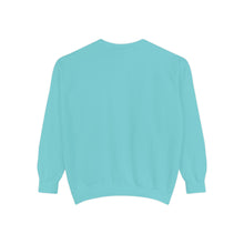 Load image into Gallery viewer, Hineni Awakening Retreat Garment-Dyed Sweatshirt design front only
