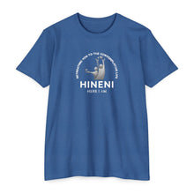 Load image into Gallery viewer, Heathered Hineni Retreating You "Here I Am" T-Shirt

