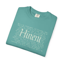Load image into Gallery viewer, Vivid Hineni Here I Am Paragraph with Jesus Mercy on back
