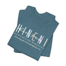 Load image into Gallery viewer, Bella Soft Hineni Colorful logo in dark color Short Sleeve Tees
