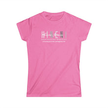 Load image into Gallery viewer, Hineni Logo- Retreating you to the Contemplative Life Women's Tee
