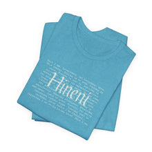 Load image into Gallery viewer, Bella soft- heathered colors - Hineni paragraph logo- with back

