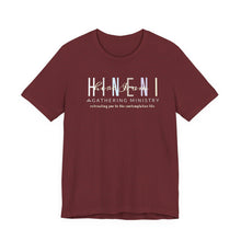 Load image into Gallery viewer, Belle soft Fall colors multi Hineni logo T-Shirt
