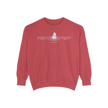 Load image into Gallery viewer, Equanimity Quote on Calm Waters Crewneck
