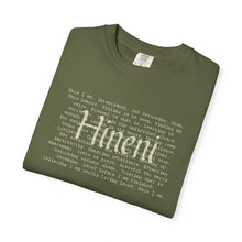Load image into Gallery viewer, Vivid Hineni Here I Am Paragraph with Jesus Mercy on back
