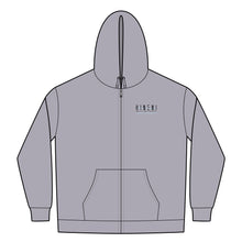 Load image into Gallery viewer, Hineni Here I Am Logo with back quote Women's Full-Zip Hoodie

